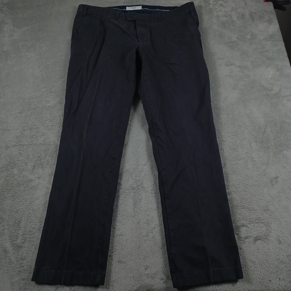 Brax Jeans Mens 38x32 Gray Chino Preppy Pockets Modern Casual